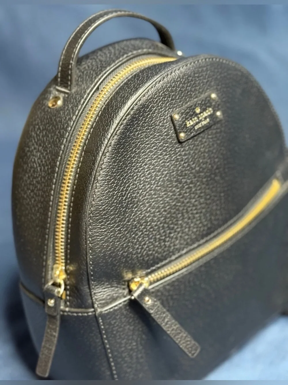 Kate Spade New York Grove Street Sammi Black Leather mini backpack
